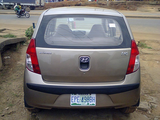 Registered Hyundai I10 (hatch Back) 2009 @ N700,000.00 Call 08023416552