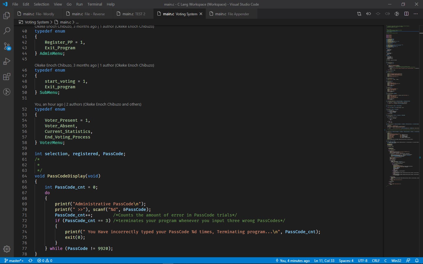 An INEC Voting Console Program Written In C Language - Programming ...