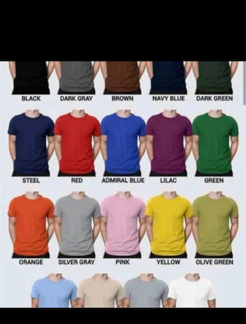 Plain T-shirt Wholesale in Nigeria: Buy Now ! Limited Quntity