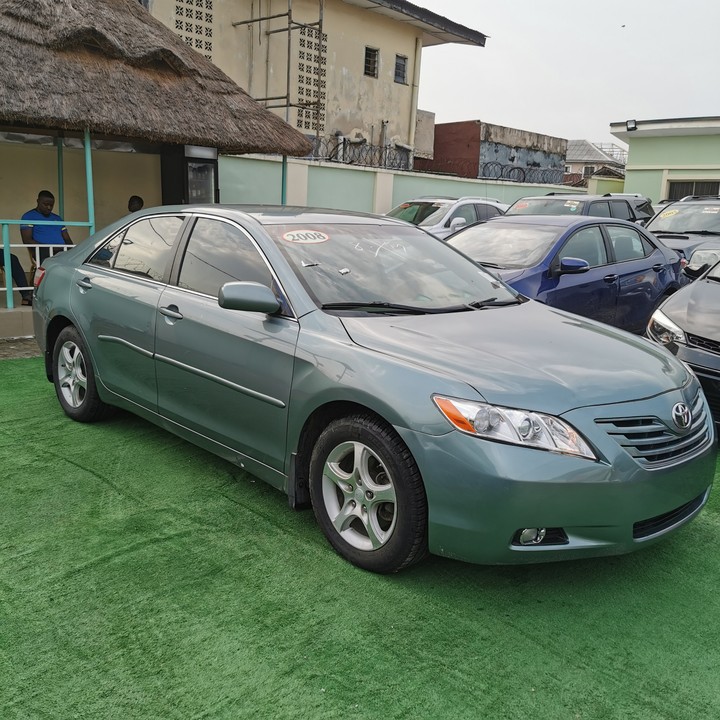 toyota camry green paint