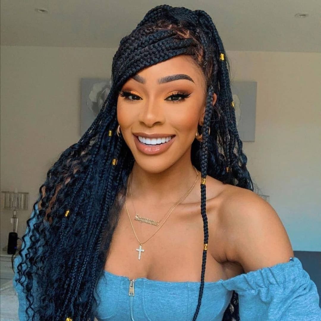 47 Latest braid hair style for ladies in nigeria 2021 for Ladies