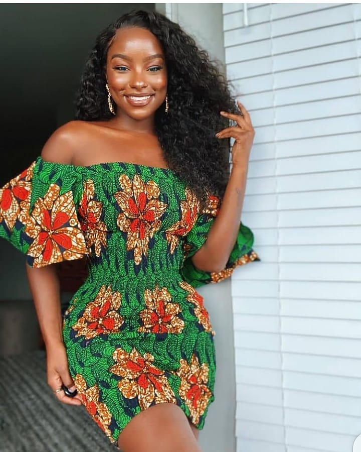 Trendy ankara shop gown styles