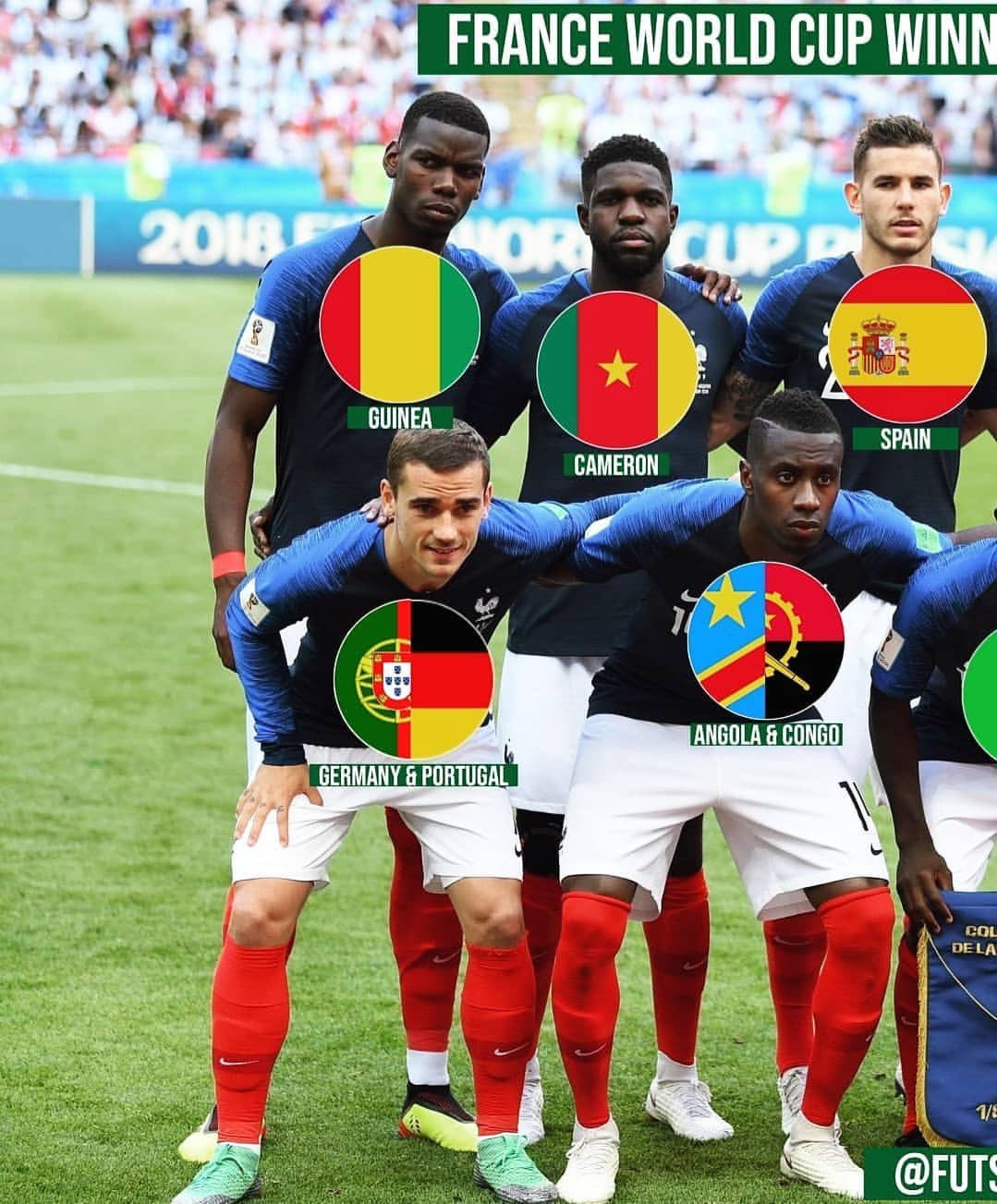 France National Team Players And Countries Of Origin Sports Nigeria