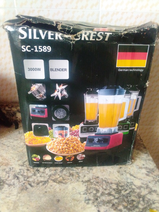 Original Bottle Crushing Silver Crest Blender - Food - Nigeria