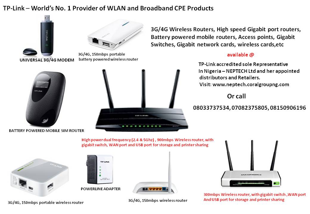 Tp-link Dual Band (2.4ghz & 5ghz) Wireless Router Operating At  802.11(a,b,g,n) - Computer Market - Nigeria