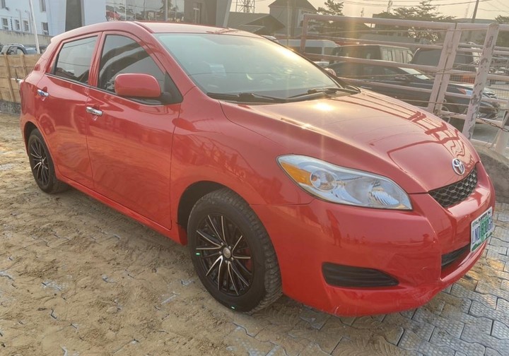 Cleanest 2012 Toyota Matrix In Lagos Right Now(red Colour) - Autos ...