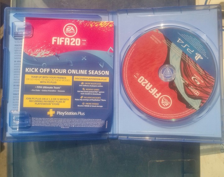 Clean Fifa 20 Ps4 Disc For Sale(SOLD) - Gaming - Nigeria