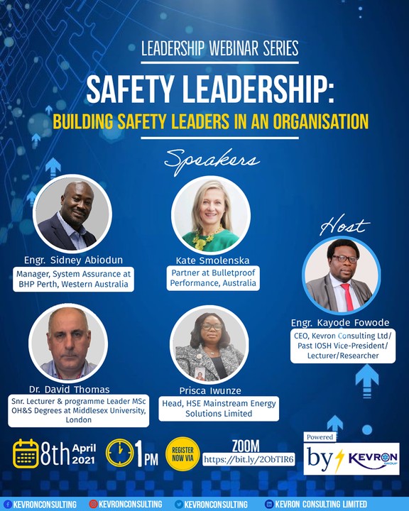 Safety Leadership Webinar Series Education Nigeria