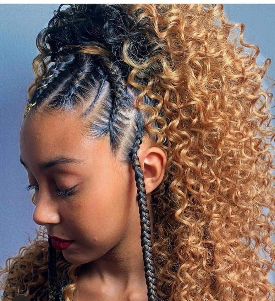 Hottest Ghana Braids 2021 - Latest Stunning Ghanaian Braids Hairstyles To  Check Out 