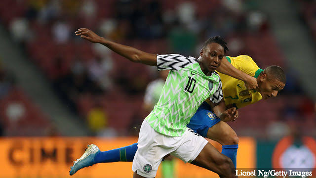 Aribo: I'll never forget my first game with no. 10 shirt for Super Eagles