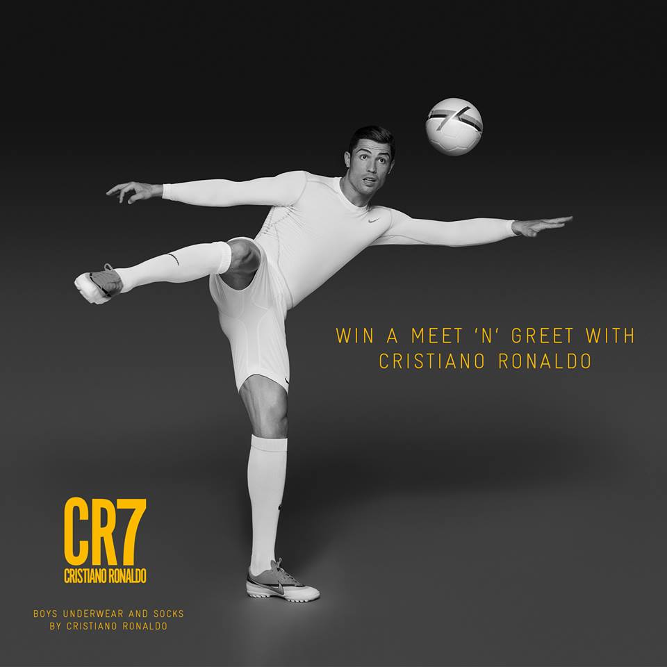 Win A "Meet 'N' Greet" With Cristiano Ronaldo Register, Participate