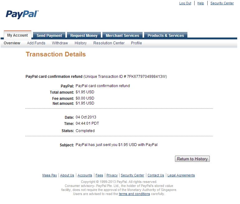 Paypal account limited