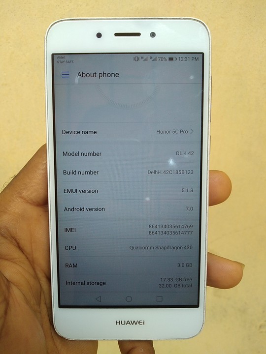 Huawei 5C Pro 3GB Ram 32GB Rom - Phone/Internet Market - Nigeria