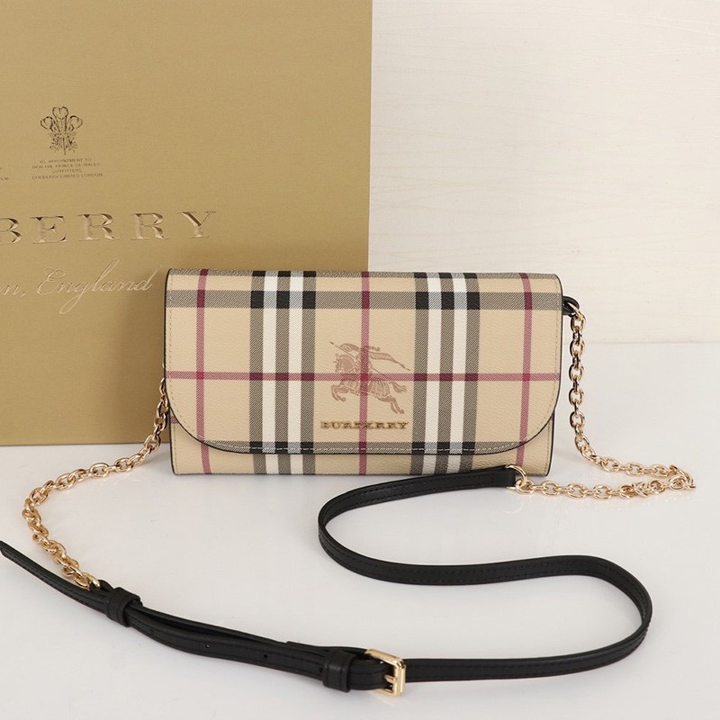 Wallets & purses Burberry - Henley Vintage check wallet with strap - 4076957