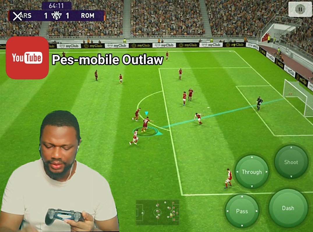 Play Pes 2021 Mobile With A Gamepad - Gaming - Nigeria
