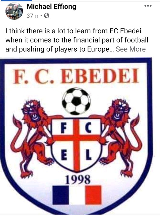 CLUB FRIENDLY FC EBEDEI VS BEST TALENT FC 