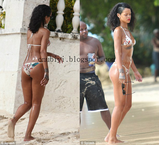 Rihanna Shows Off Her Incredible Bikini Body In Barbedos - Celebrities -  Nigeria
