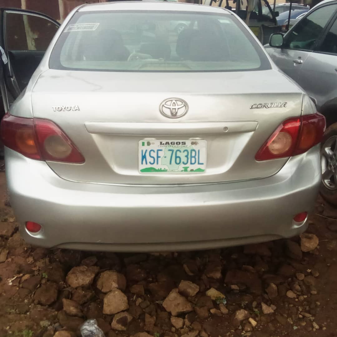 Very Clean Nigeria Used Toyota Corolla 2008 Model For Sale Going For #1 ...