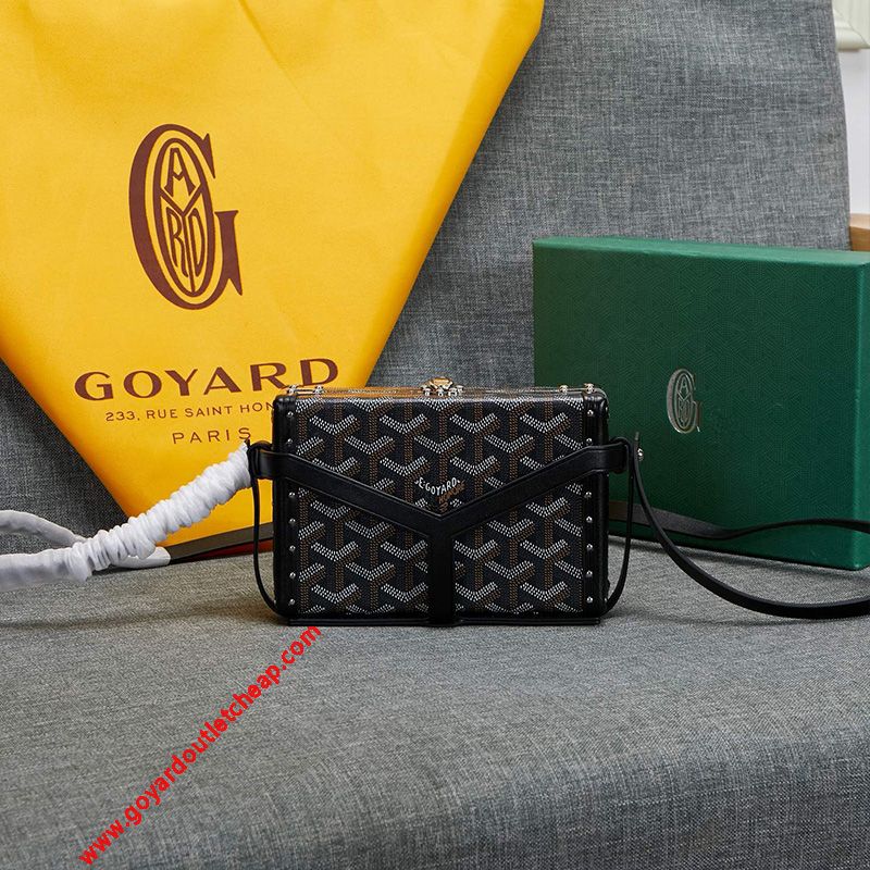 Cloth crossbody bag Goyard Black in Cloth - 37285479