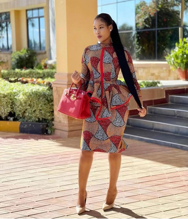 Latest Ankara Peplum Blouse Styles For Ladies 2021 - Fashion - Nigeria