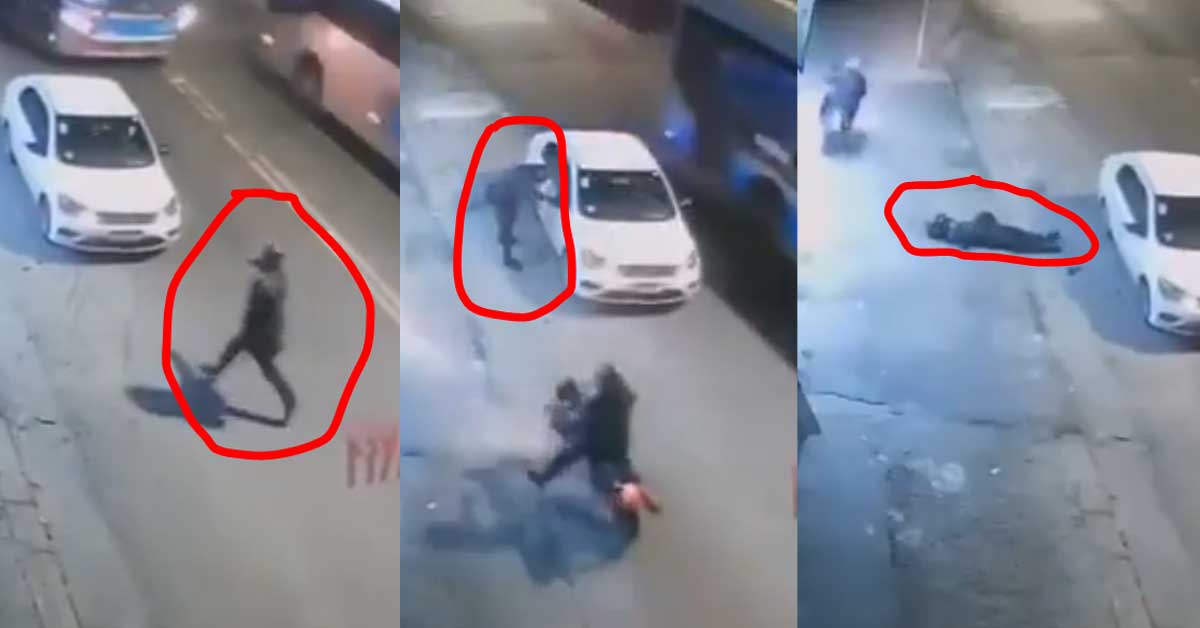 Video: The Moment An Armed Robber Was Shot In The Head By The Person He Was  Robb - Crime - Nigeria