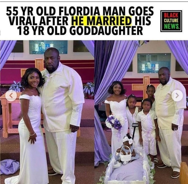 61 Years Old Man Marries His 18 Year Old Goddaughter Romance Nigeria
