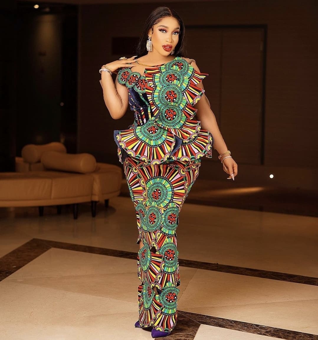 Latest Ankara Long Gown Styles 2021 || 50+ Trendy And Elegant Ankara Long  Gown - Fashion - Nigeria