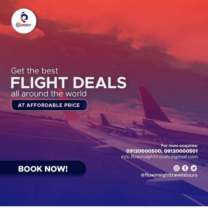 Getting Affordable And Fair Flight Ticket Prices - Travel Ads - Nigeria