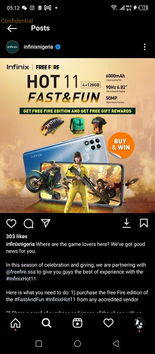 FREE Rewards Free Fire x Infinix Collaboration, Free Fire New Event