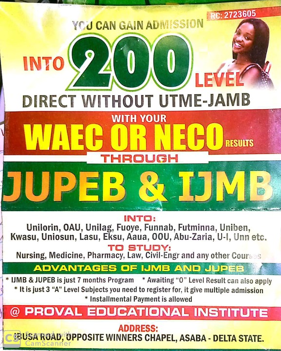 gain-admission-into-200-level-with-your-waec-or-neco-results-only