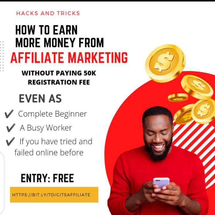 No 50k Affiliate Marketing Secrets - Investment - Nigeria