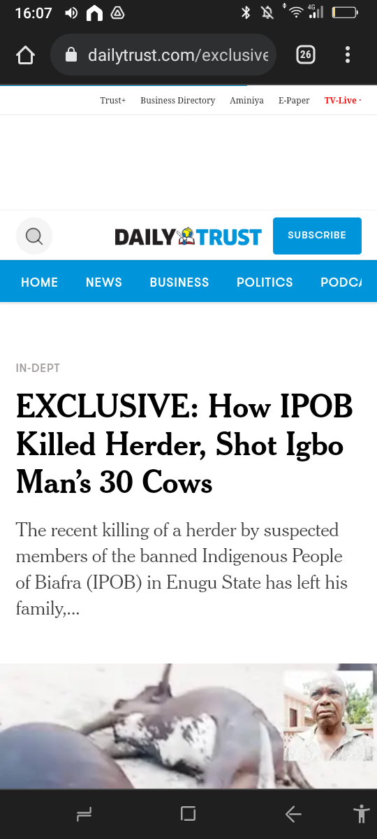 Ipob Ban Fulani Cow Consumptionpromises To Assist Farmers To Breed Efi Igbo Politics Nigeria 7542