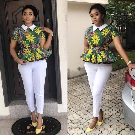 The Best Ankara Tops To Wear This Year. - Fashion - Nigeria