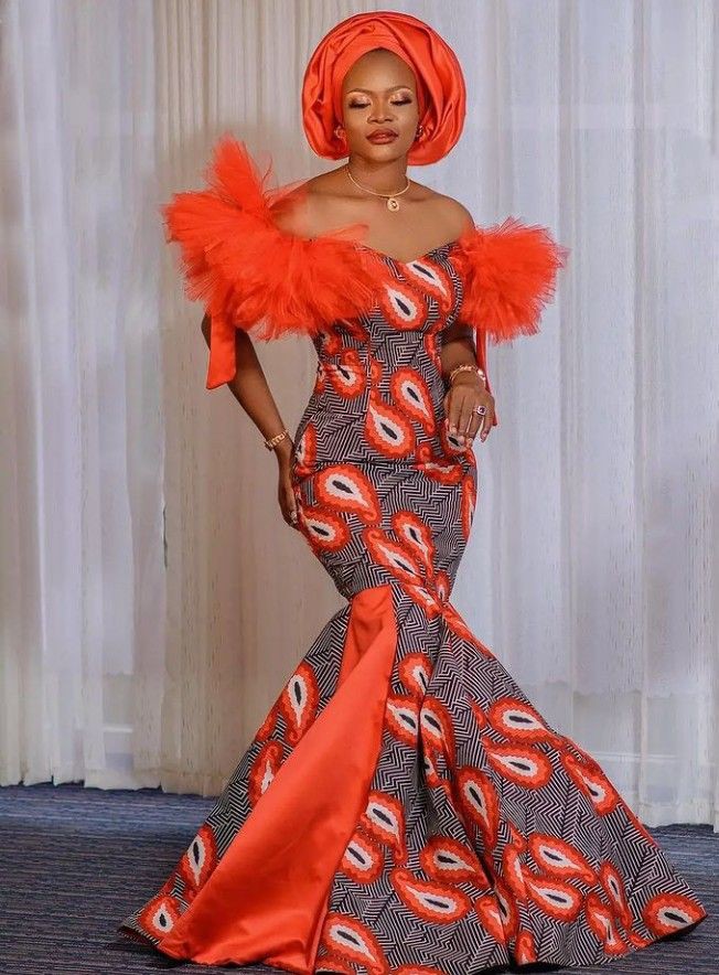 Latest Ankara Gown For Wedding Guests - Fashion - Nigeria