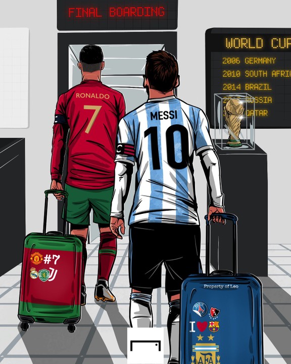 LV Campaign Taps Messi And Ronaldo As Qatar World Cup Kicks Off