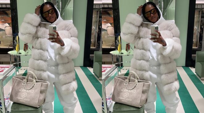 Tiwa Savage buys herself a 1.42 million Kshs bag