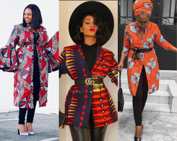 Ankara blazer hot sale styles