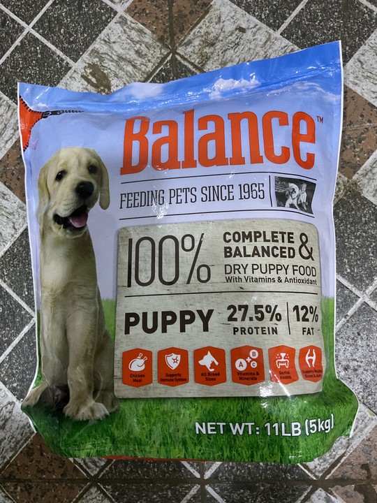 Balance clearance puppy food