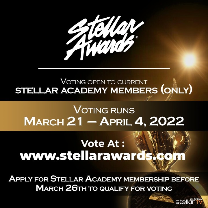 2022 Stellar Awards Full Nomination List For 37th Stellar Music Awards