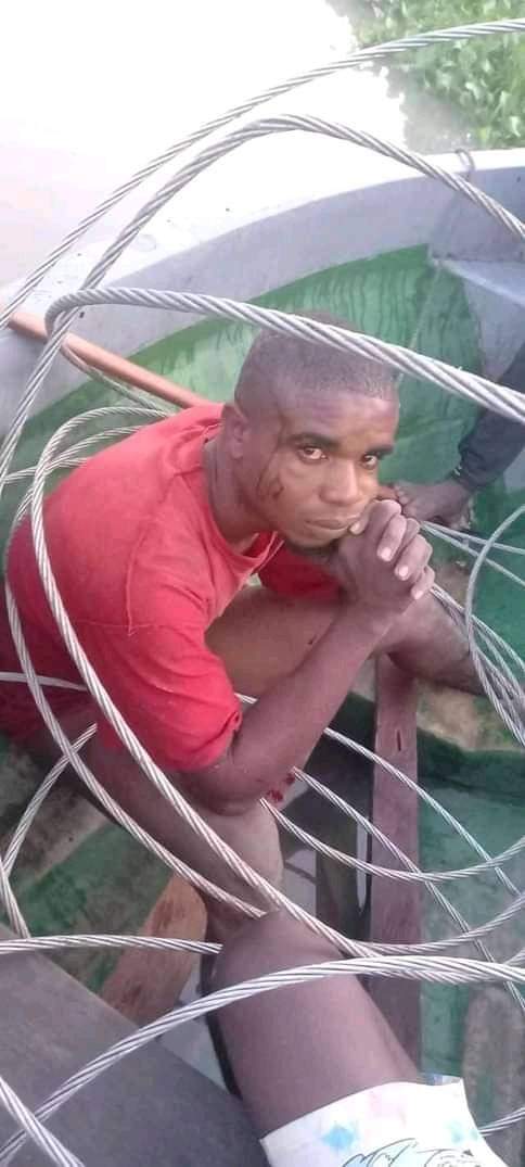 Cable Thief Caught Served A Plate Of Indomie And Scrambled Eggs Photos Crime Nigeria