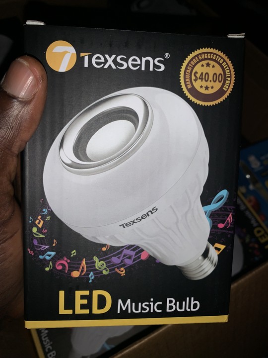 Texsens bluetooth music clearance bulb