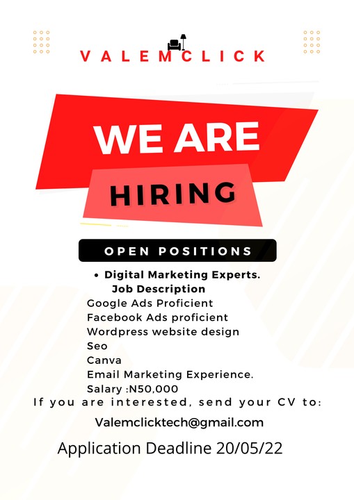 digital-marketer-urgently-needed-jobs-vacancies-nigeria