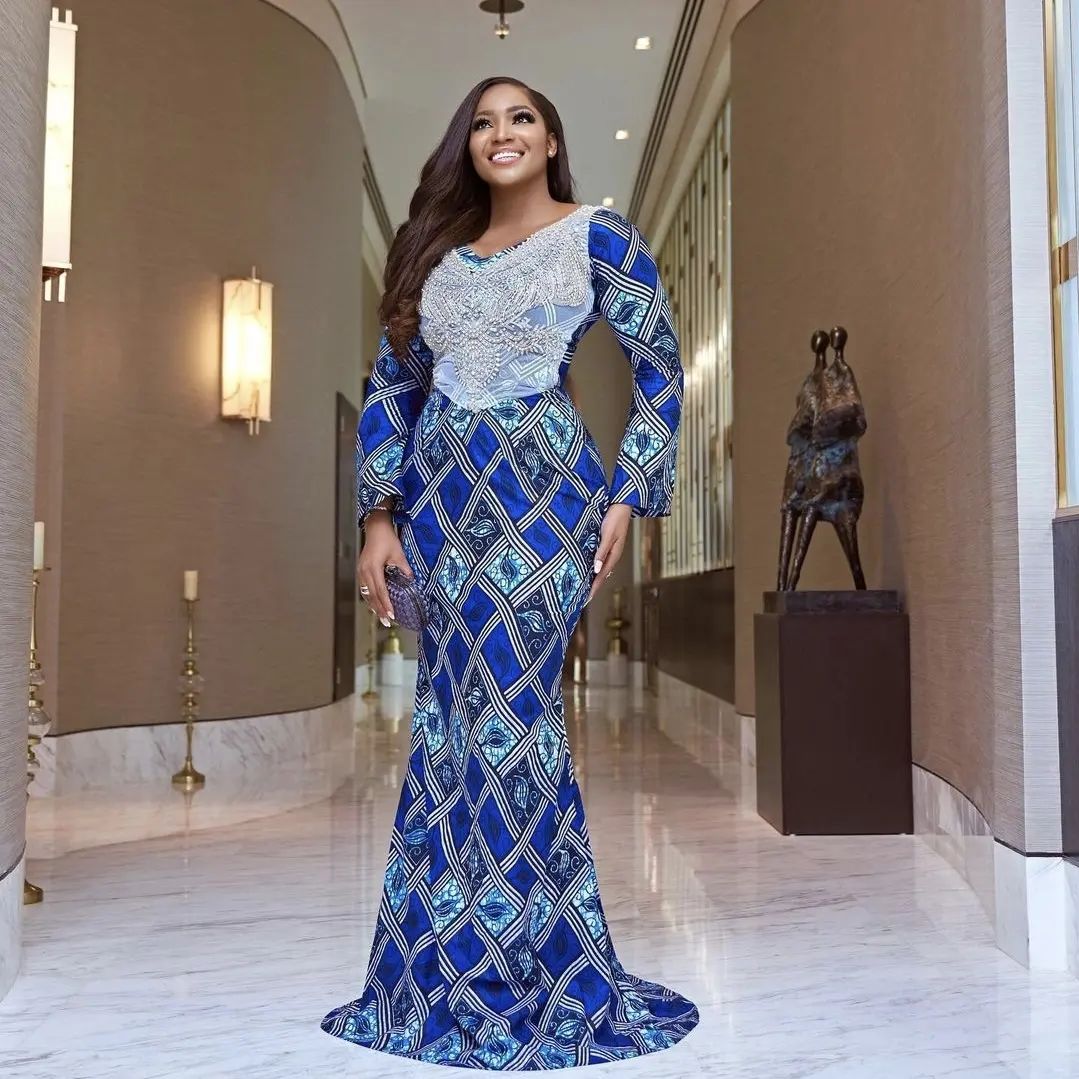 20 beautiful Ankara long gown styles for trendy women in 2024 