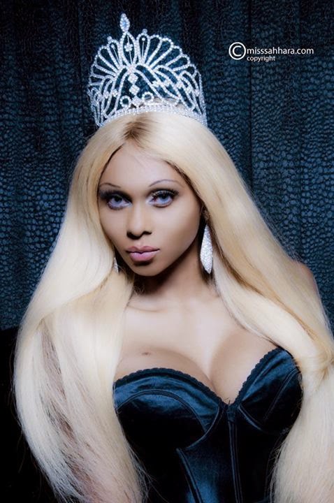 Meet The Queen Nigerian Transgender Ms Sahhara Wins World Transgender Celebrities Nigeria