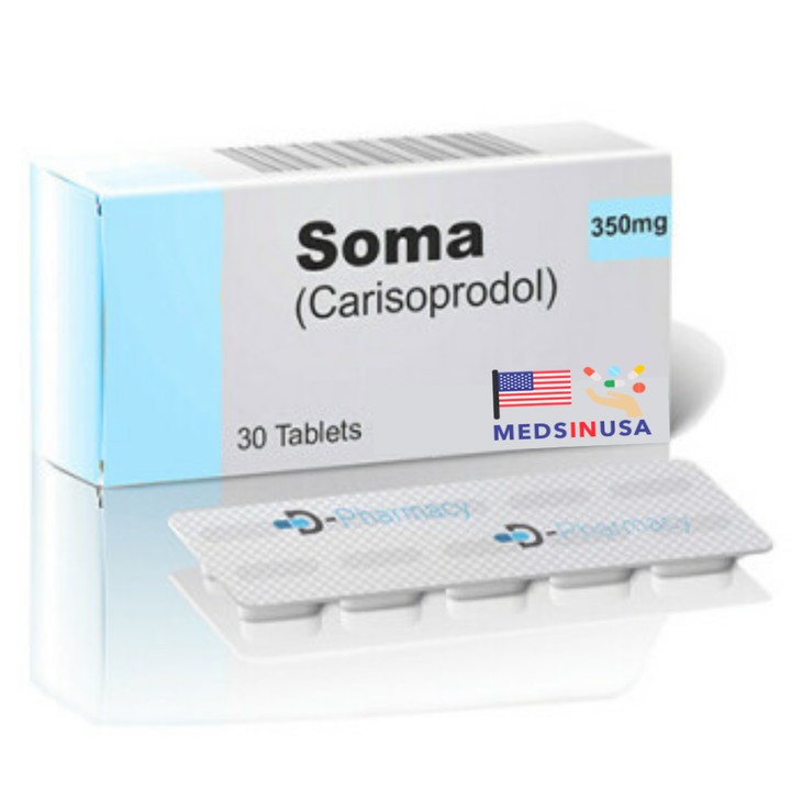 Soma (carisoprodol) 500mg online no rx