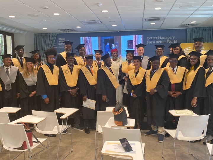 RBS Graduation, June 2022 In Rome, Italy Education Nigeria