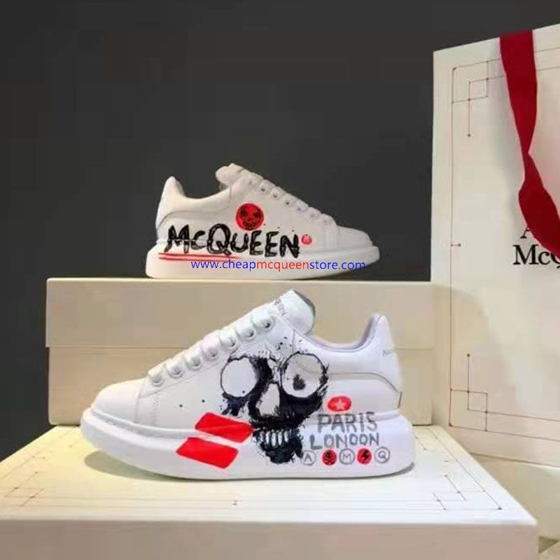 Shop alexander mcqueen Oversized Sneaker Unisex Street Style Sneakers by  SMILESHOP23