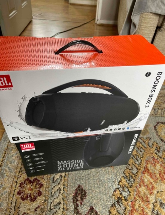 Boombox box hot sale jbl