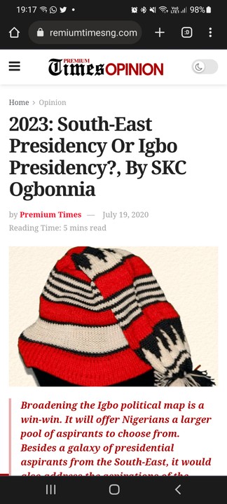 SKC Ogbonnia Dumps Tinubu, Endorses Peter Obi - Politics (3) - Nigeria