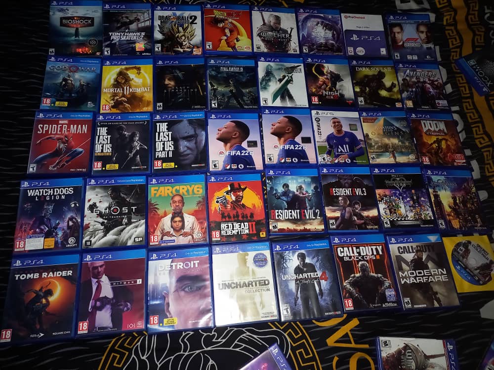 Over 130 LATEST PS4 Games *pkg  Console Sales *ABUJA & NATIONWIDE